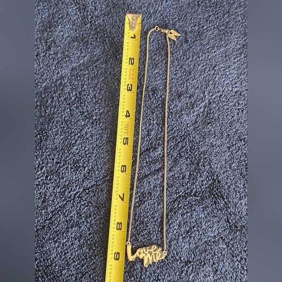 Victoria's Secret Love Me Necklace with Angel Wings at clasp - Picture 4 of 4